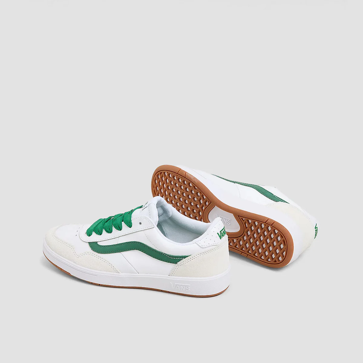Vans Cruze Too ComfyCush Shoes - Perf Sport White/Green - Image 2