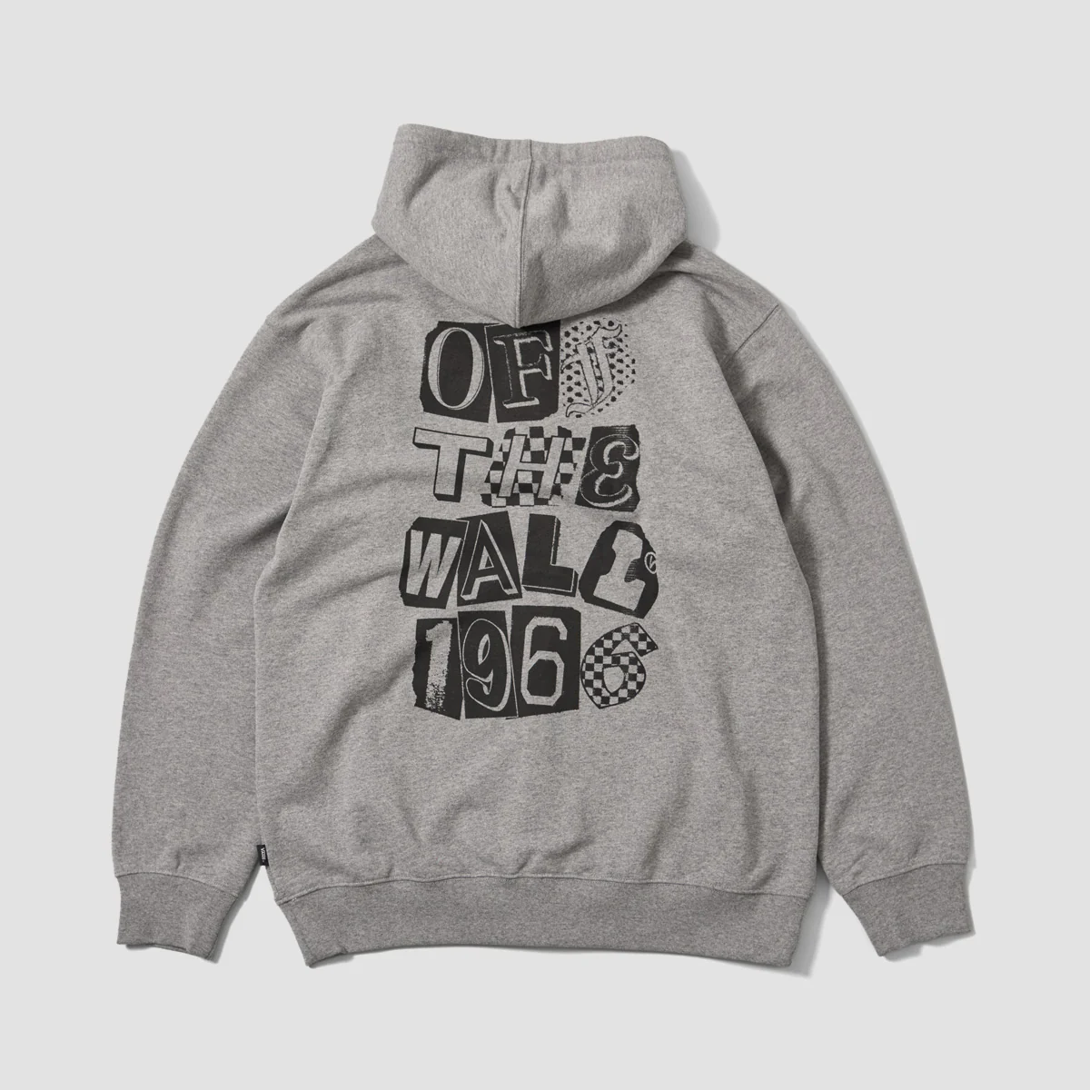 Vans Cut N Paste Zip Hoodie Concrete Heather - Image 2
