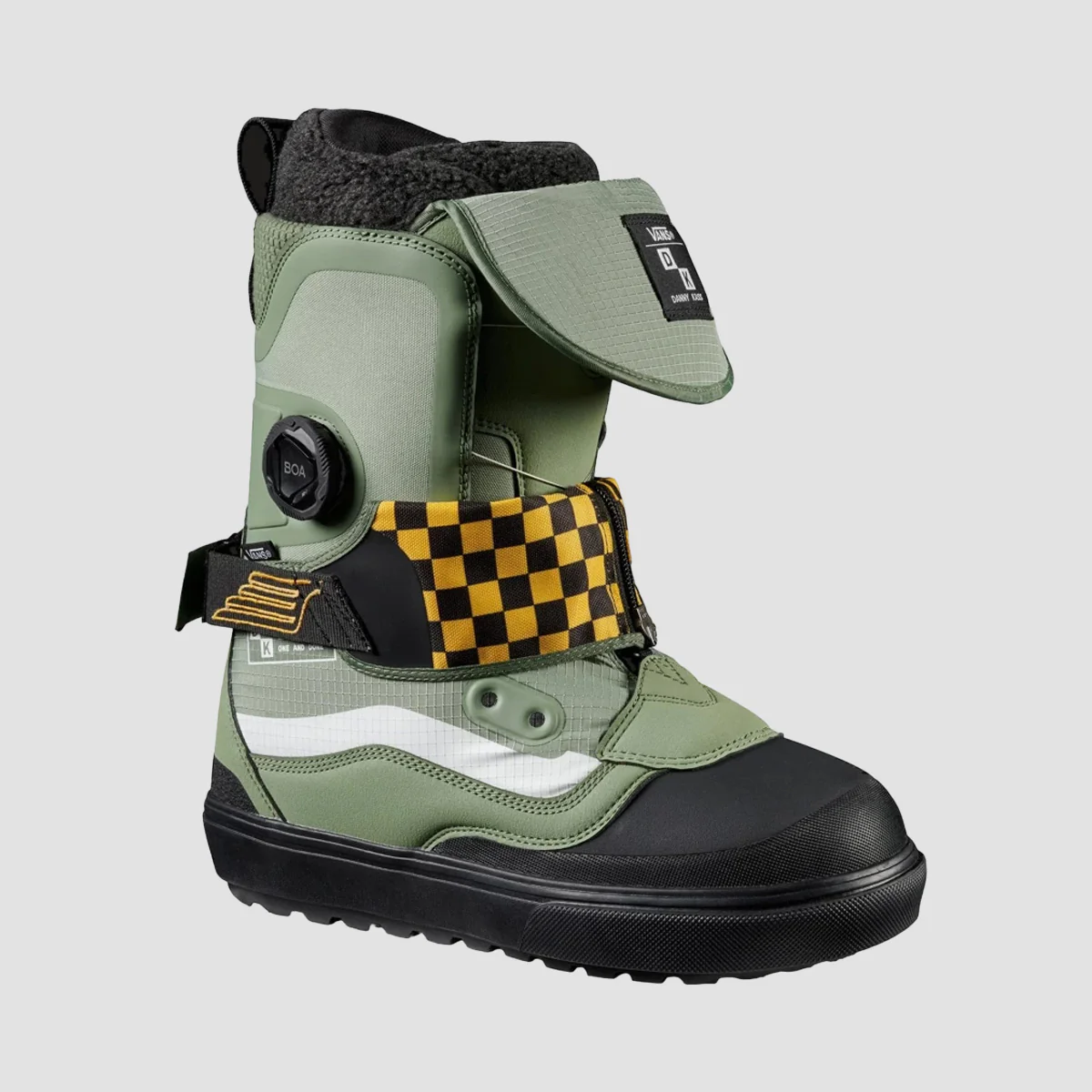 Vans Danny Kass Snowboard Boots Olive - Image 2