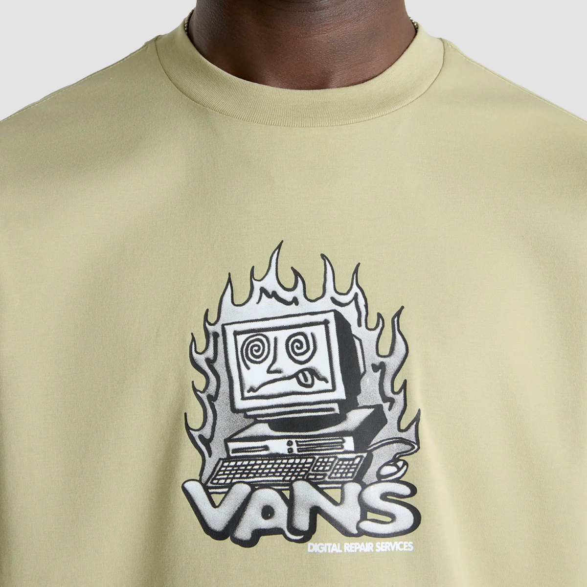 Vans Digital Repair T-Shirt Elm - Image 2
