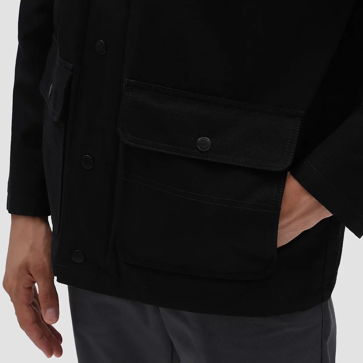 Vans Drill Chore Coat Black - Image 3