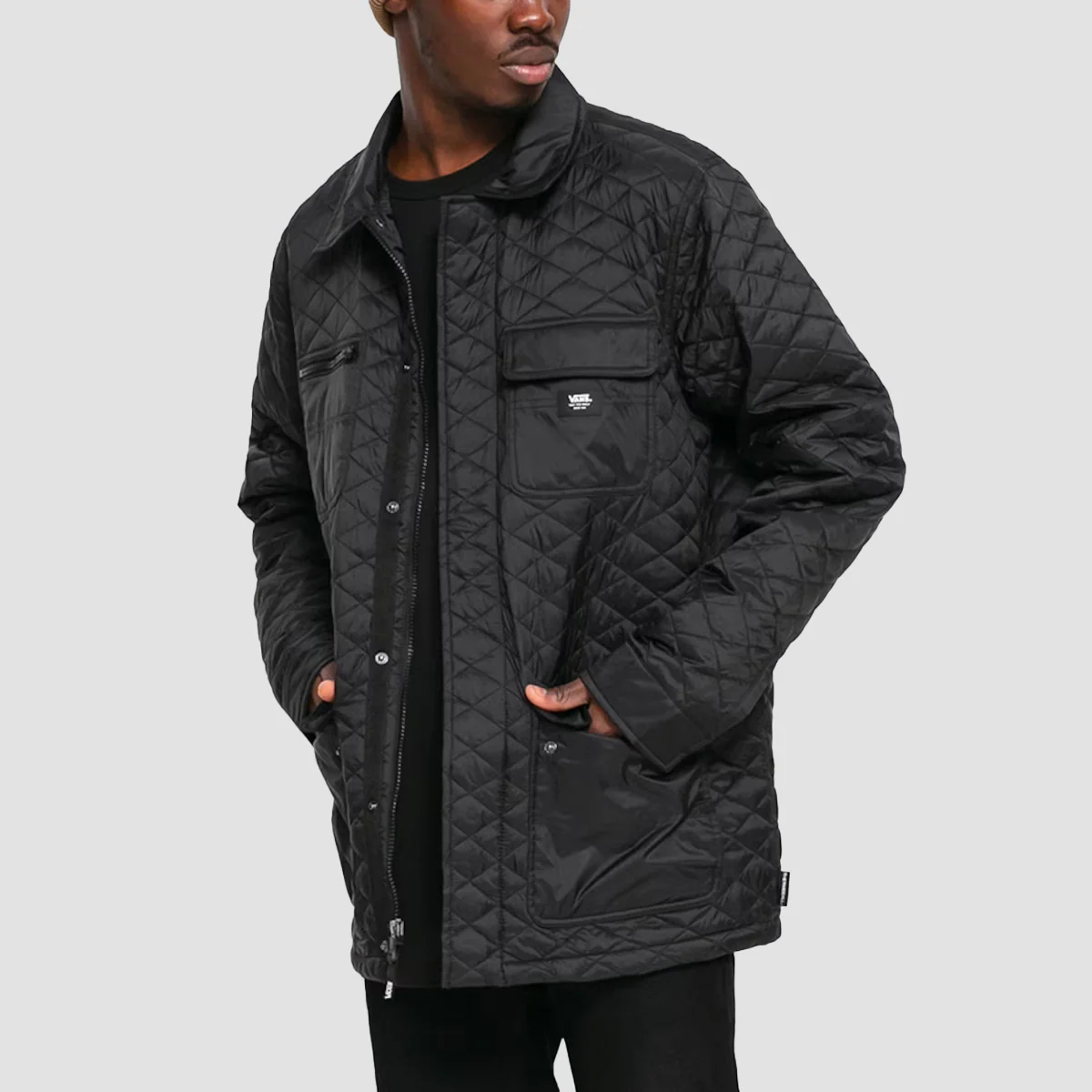 Vans Drill Chore Coat Thermoball MTE-1 Jacket Black - Image 2