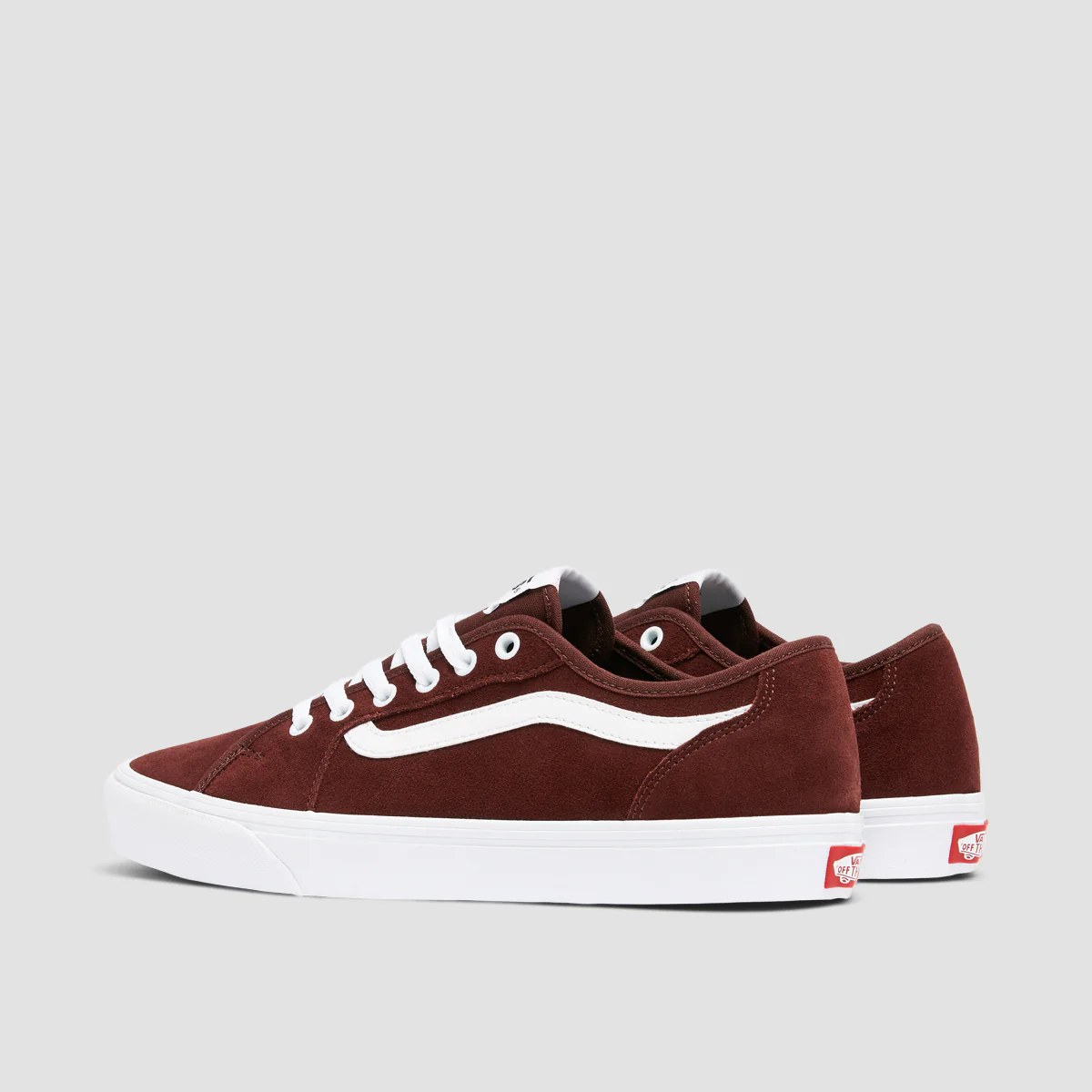 Vans Filmore Decon Shoes - Suede Chocolate - Image 3