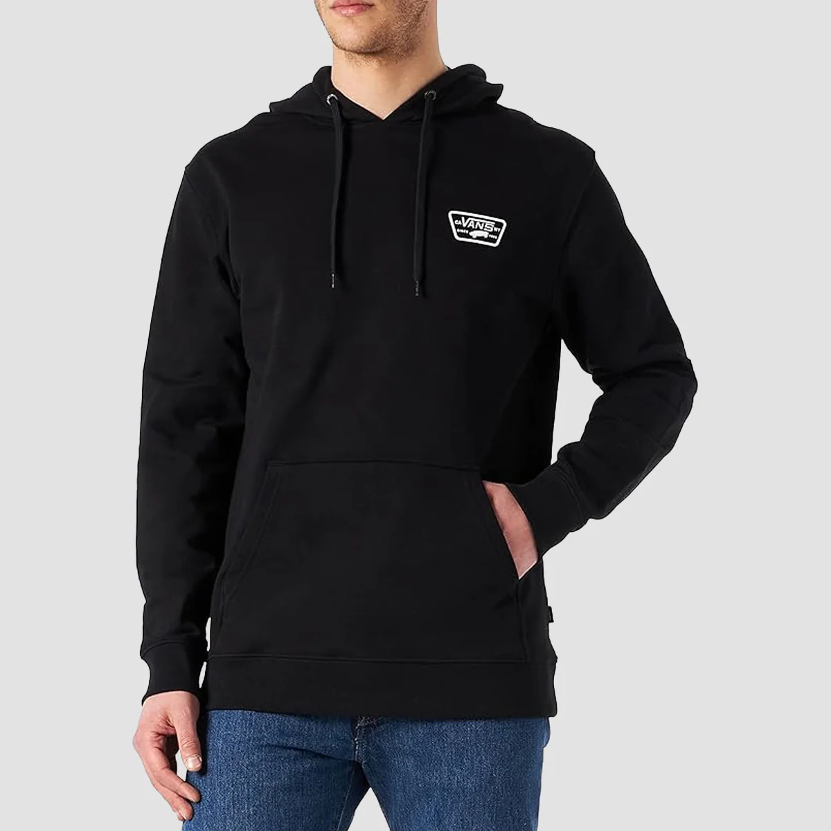 Vans Full Patch Pullover Hoodie Black - Image 2