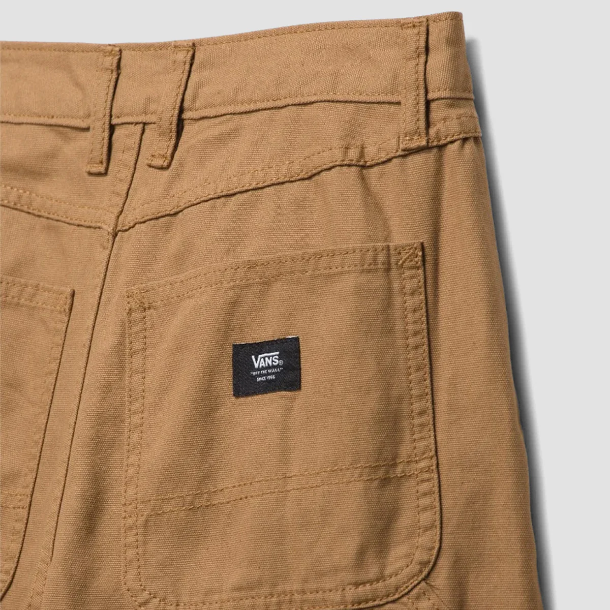 Vans Ground Work High Rise Carpenter Pants Tobacco Brown - Womens - Image 3