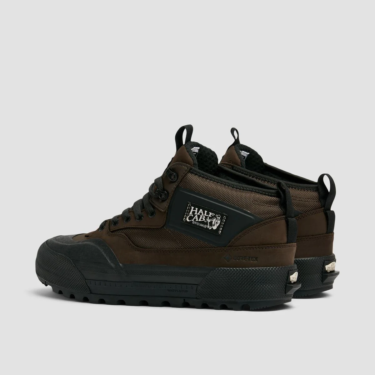 Vans Half Cab GORE-TEX MTE-3 Mid Top Shoes - Brown/Black - Image 3