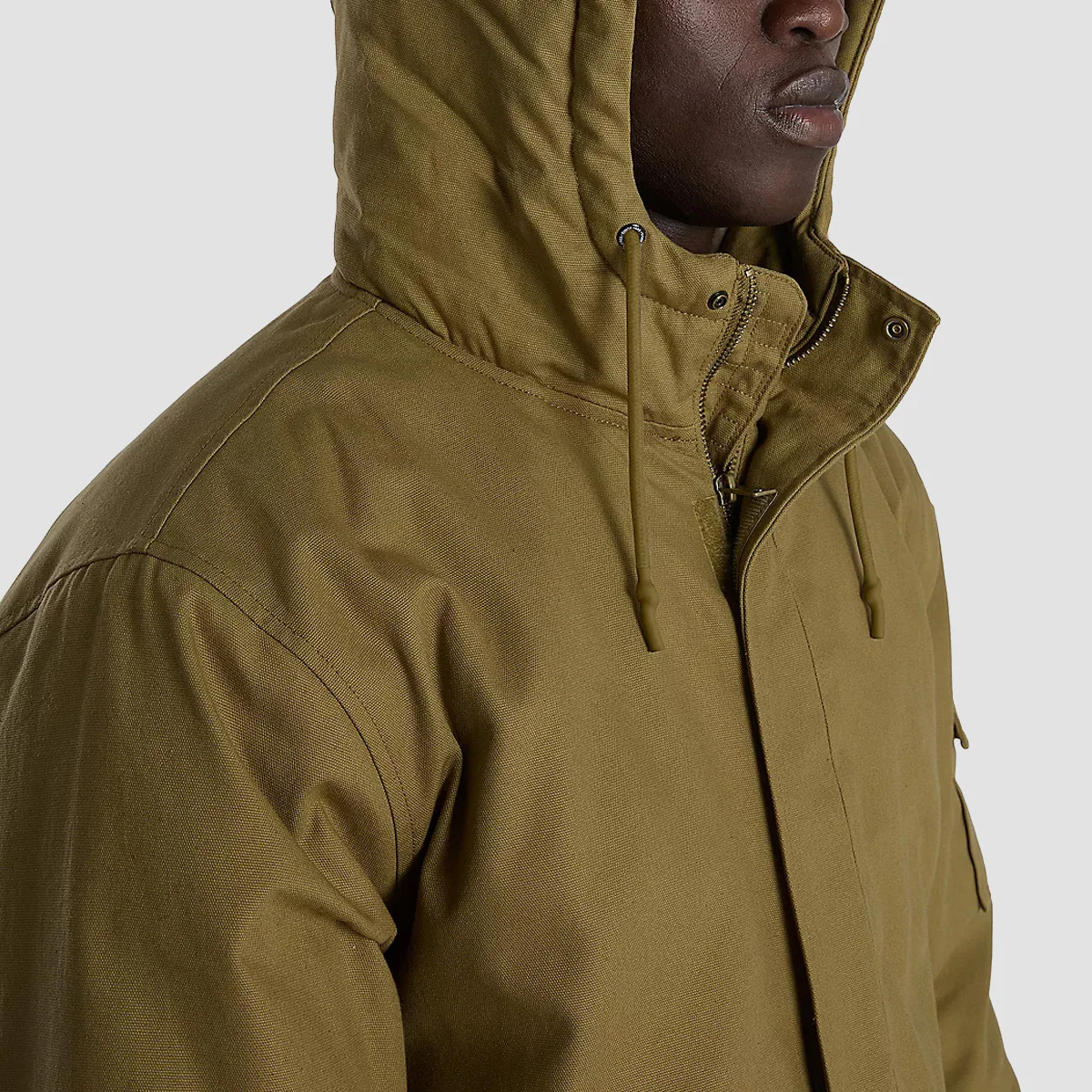 Vans Henrique Parka Jacket Gothic Olive - Image 3
