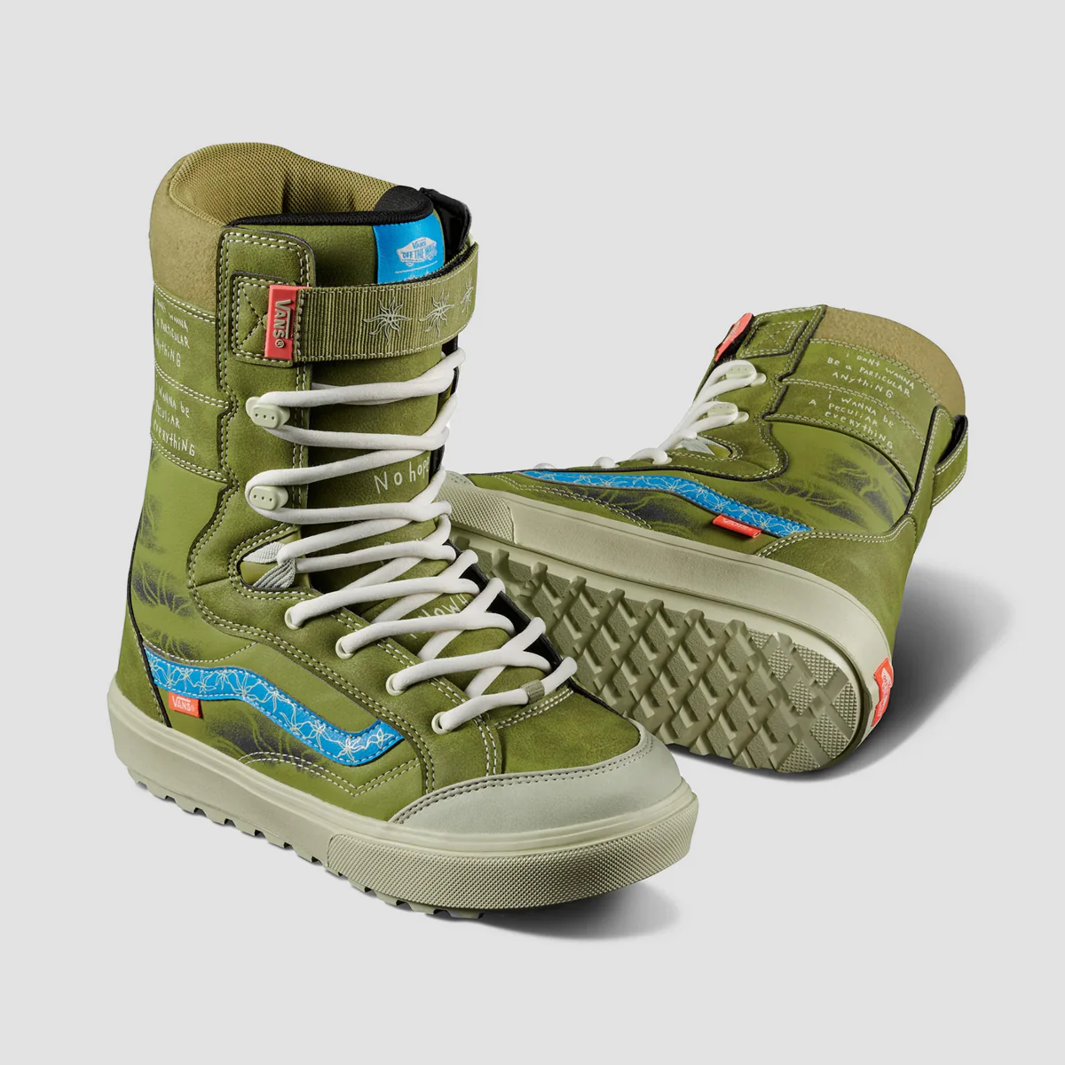 Vans Hi-Standard LL DX Snowboard Boots Mike Rav Green - Image 2