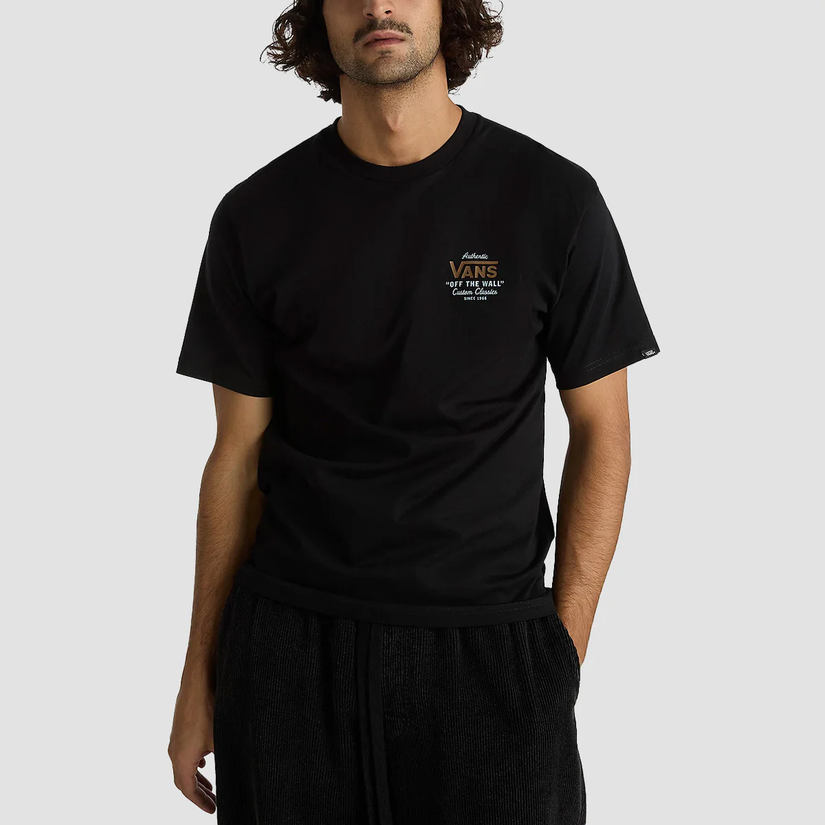 Vans Holder ST Classic T-Shirt Black/Antelope - Image 2