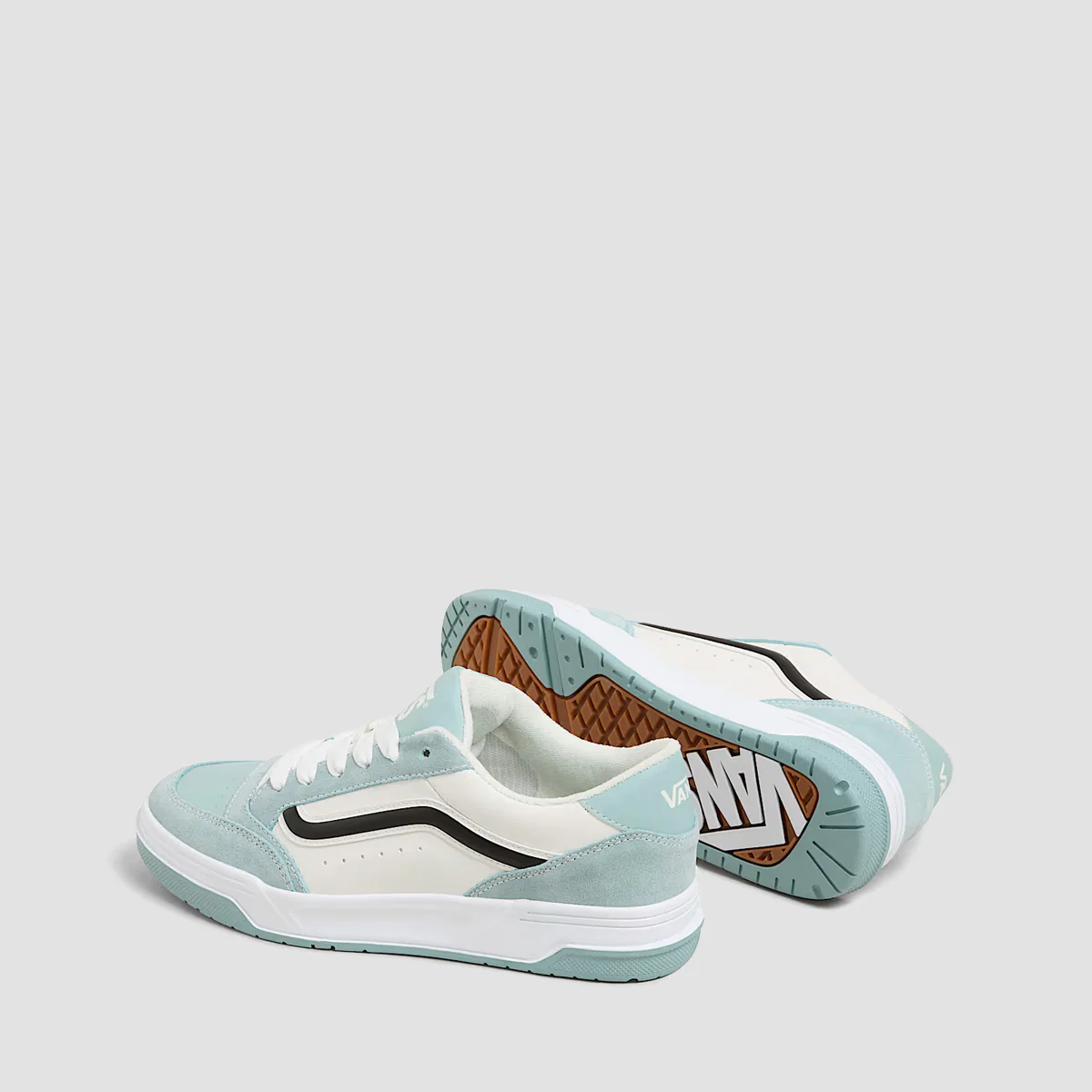 Vans Hylane Shoes - Baby Blue/White - Image 3