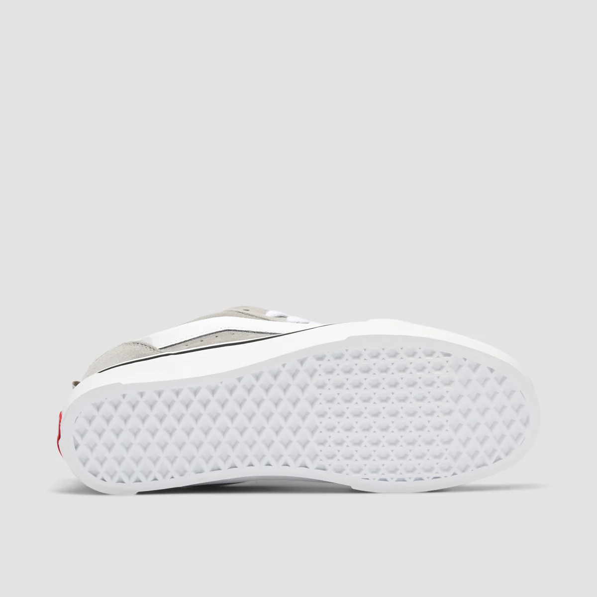 Vans Knu Skool Shoes - Grey/True White - Image 5