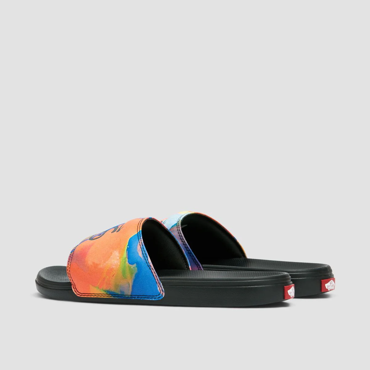 Vans La Costa Slide-On Sandals Resin Rainbow Multi/Black - Image 3