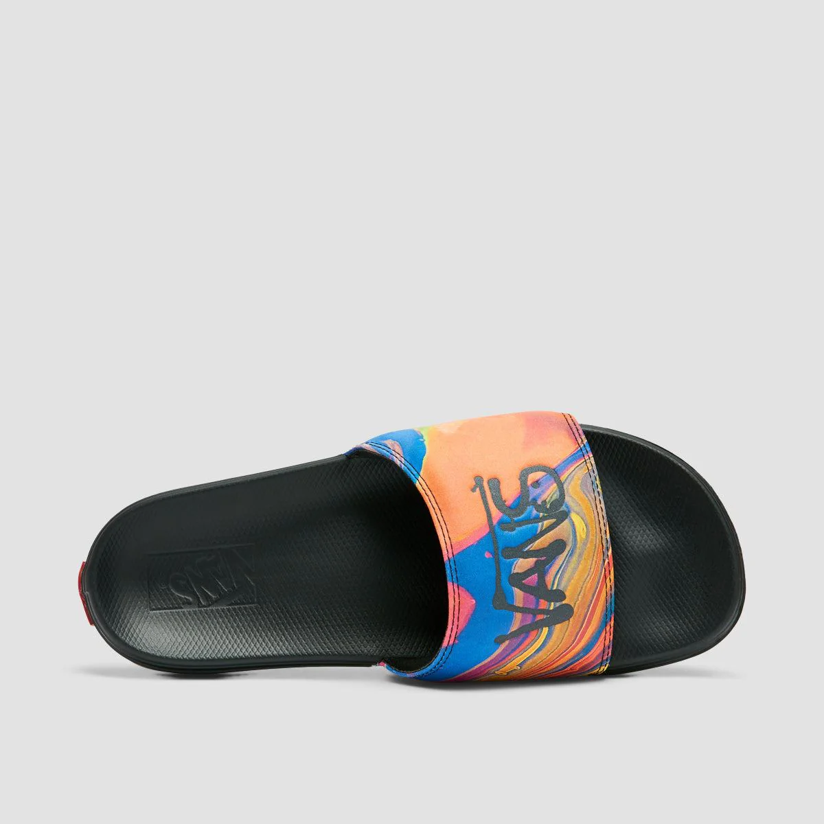 Vans La Costa Slide-On Sandals Resin Rainbow Multi/Black - Image 4