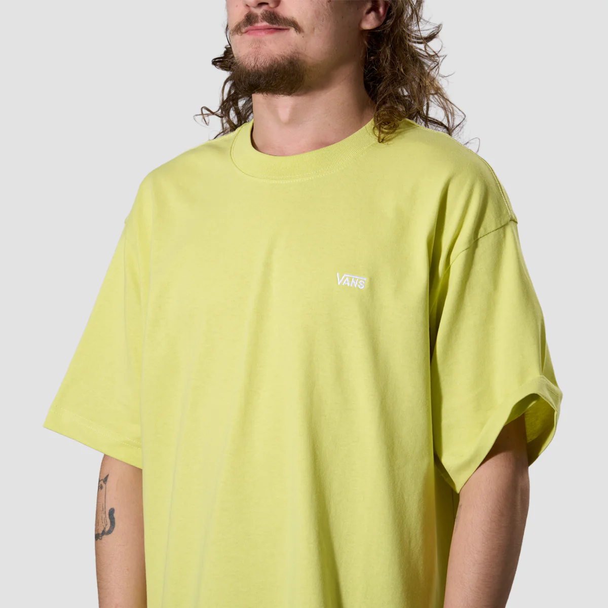 Vans Left Chest II Loose T-Shirt Canary Yellow - Image 2