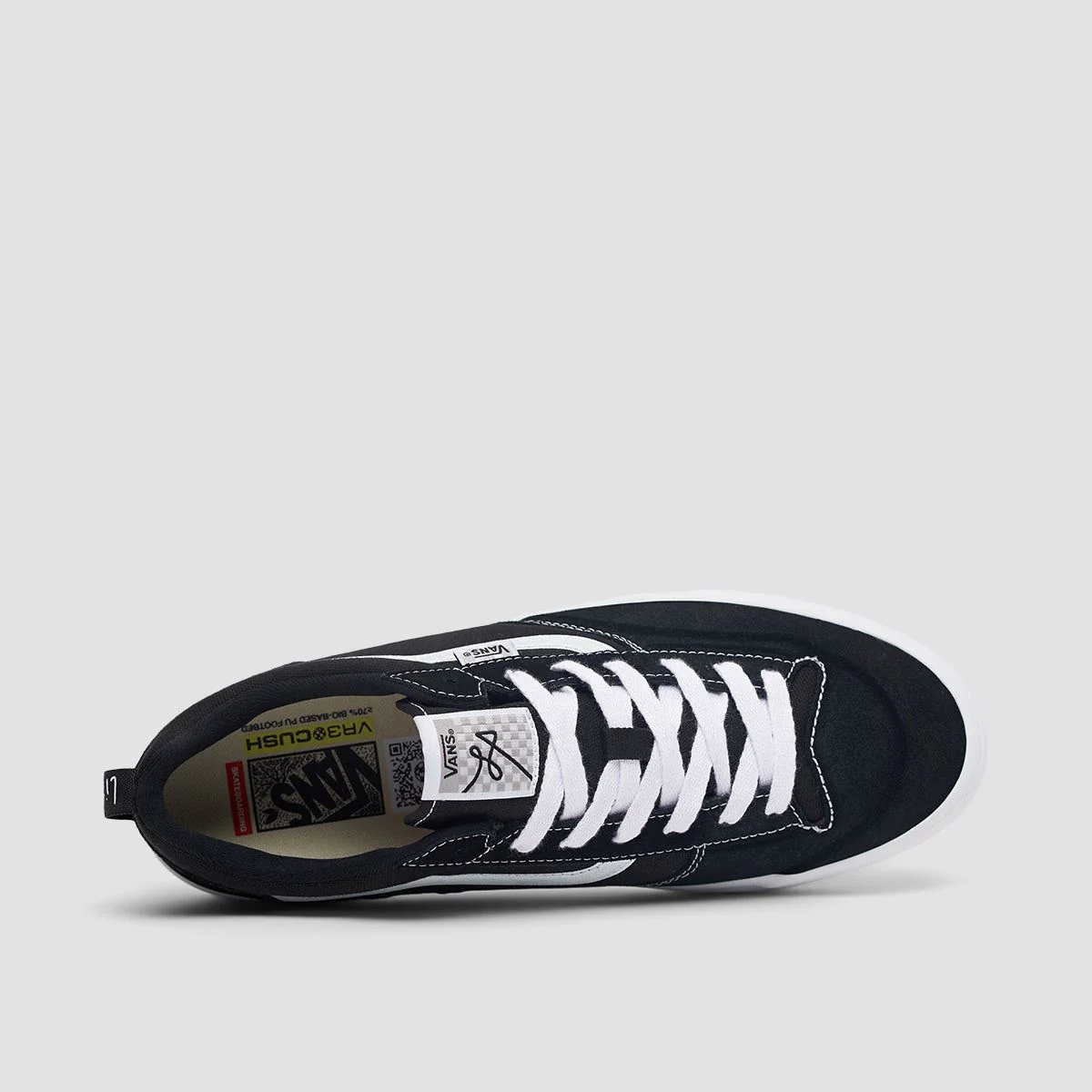 Vans Lizzie Low Shoes - Black/White - Image 4