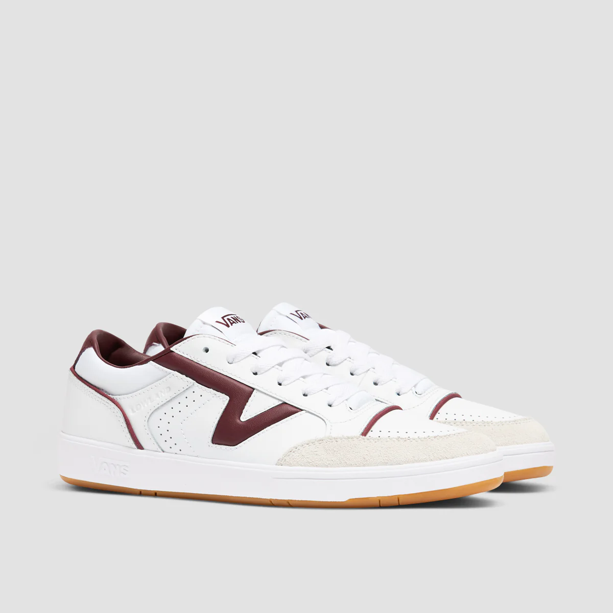 Vans Lowland ComfyCush JMP R Shoes - True White/Port Royale - Image 2