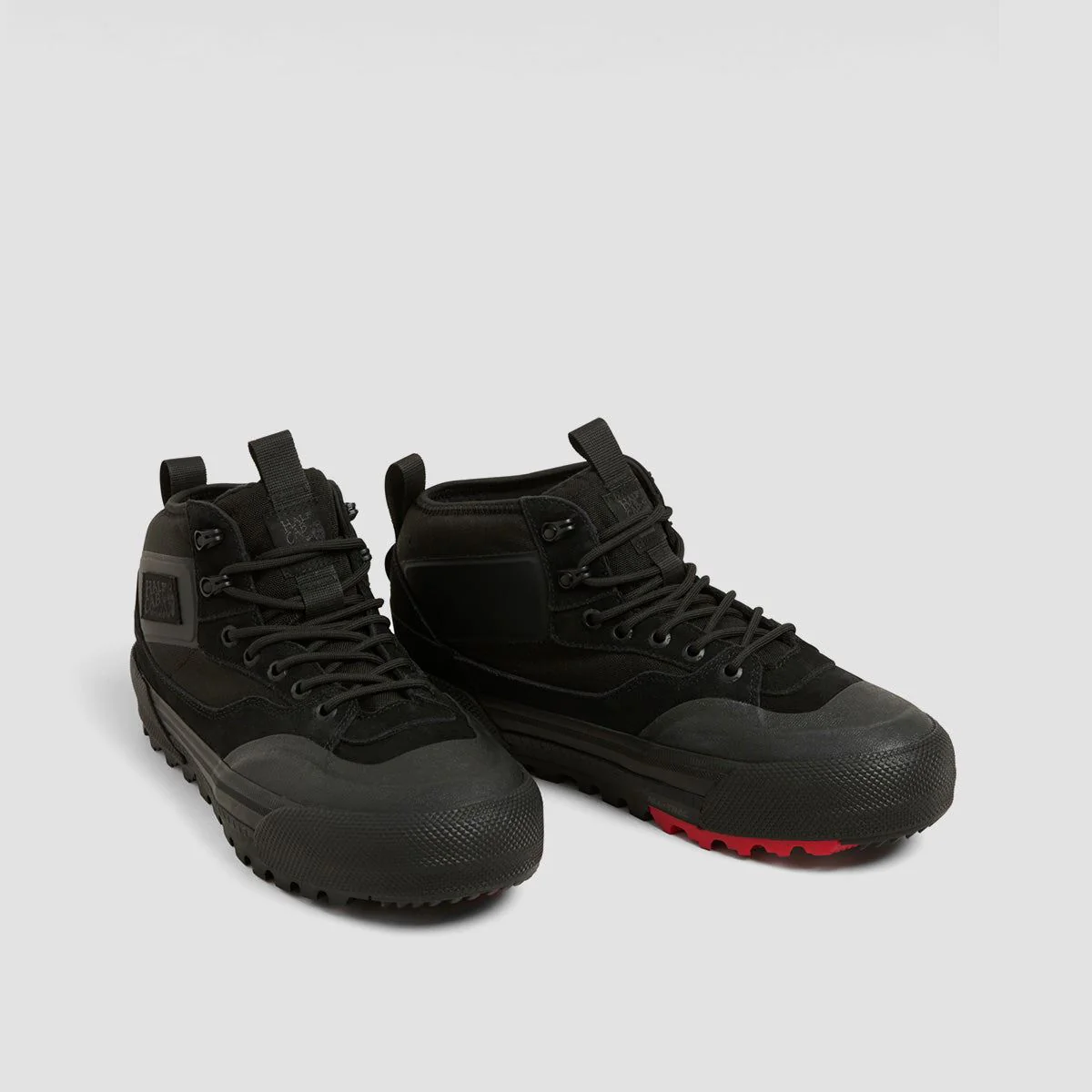 Vans MTE Half Cab Gore-Tex Mid Top Shoes - Black/Black - Image 2