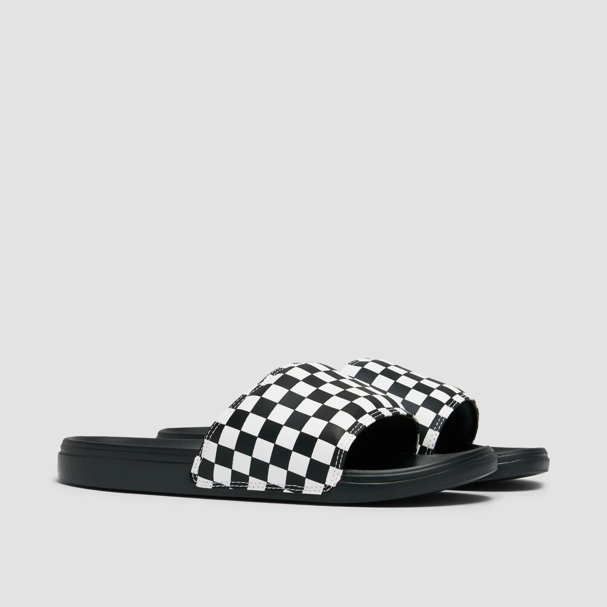 Vans MTE La Costa Slide-On Sandals - Checkerboard True White/Black - Image 2