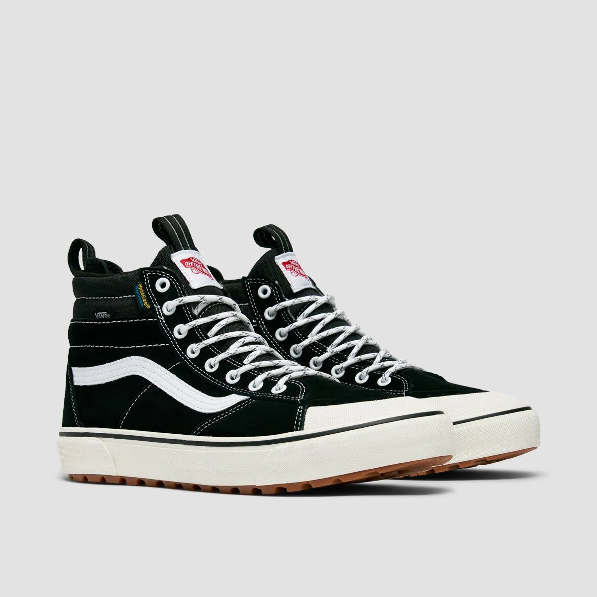 Vans MTE Sk8-Hi Waterproof High Top Shoes - Black/True White - Image 2