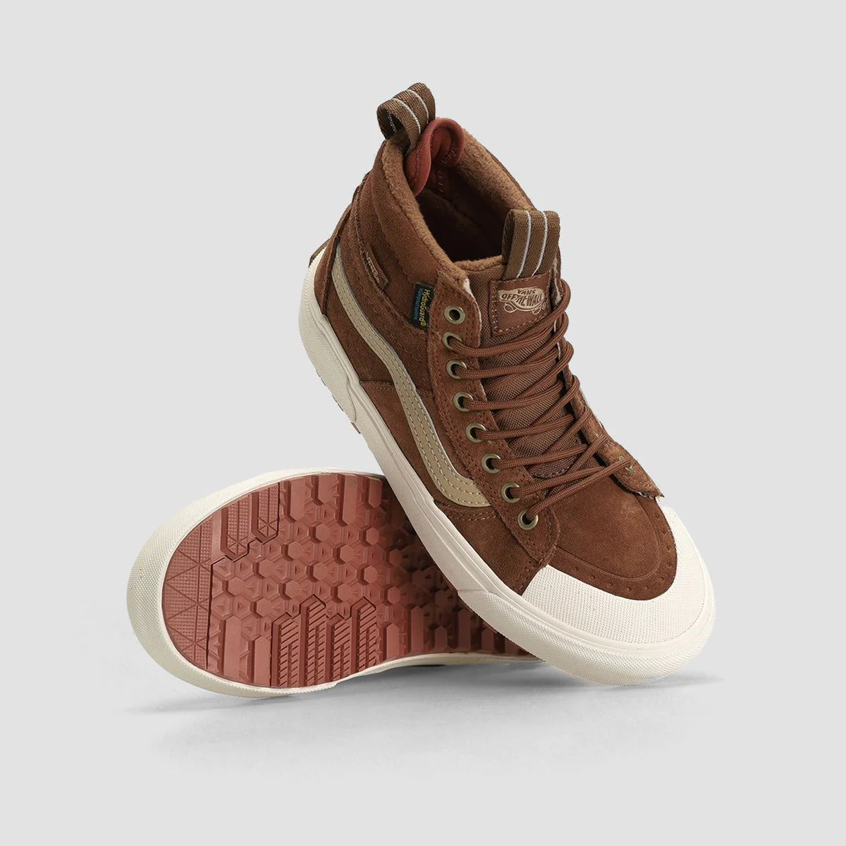 Vans MTE Sk8-Hi Waterproof High Top Shoes - Brown - Image 2