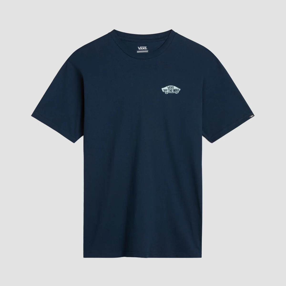 Vans Off The Wall Block Fill B T-Shirt Navy - Image 2