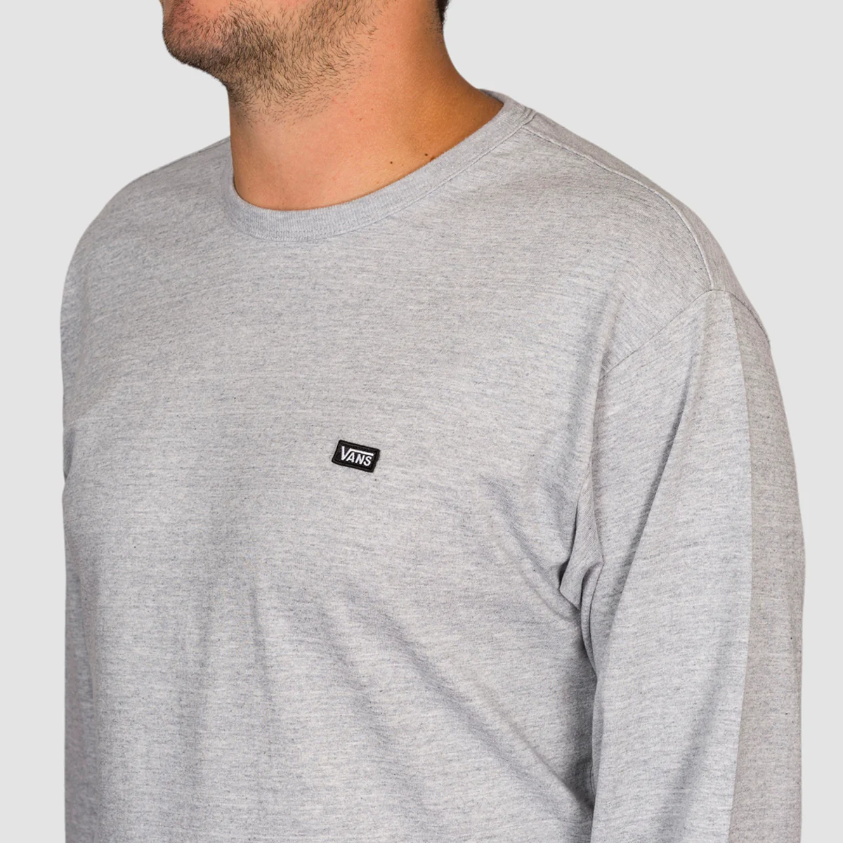 Vans Off The Wall Classic Longsleeve T-Shirt Athletic Heather - Image 2