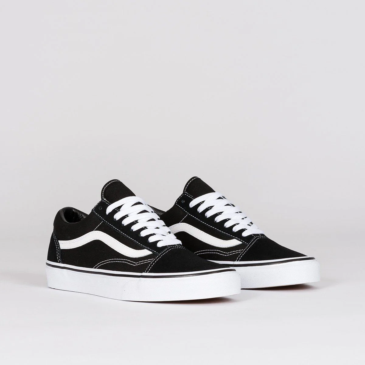 Vans Old Skool Shoes - Black/White - Image 2