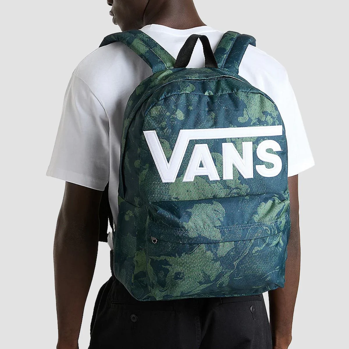 Vans Old Skool Drop V 22L Backpack Dress Blues/Dark Forest - Image 4