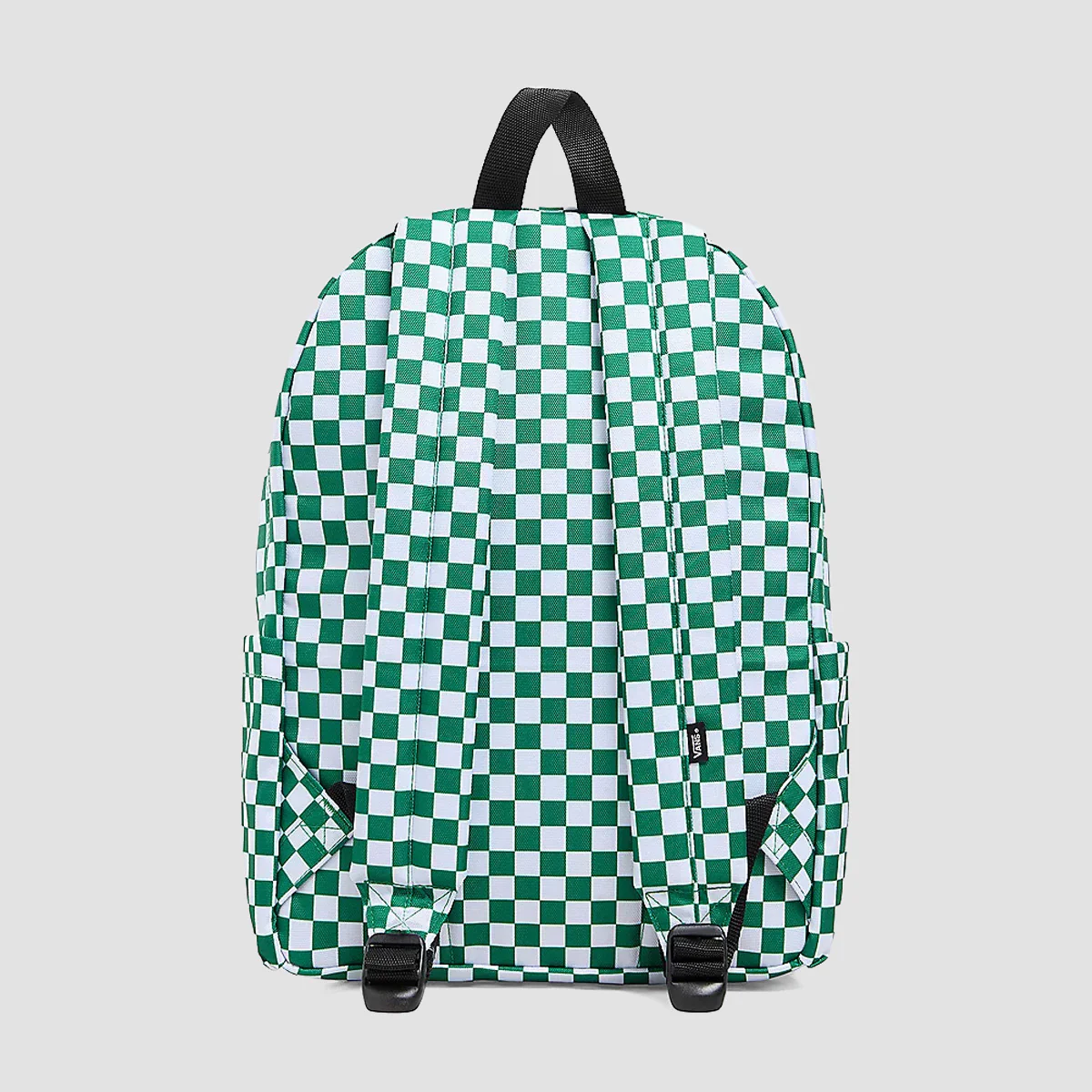 Vans Old Skool Grom 18L Backpack Check Verdant Green - Kids - Image 2
