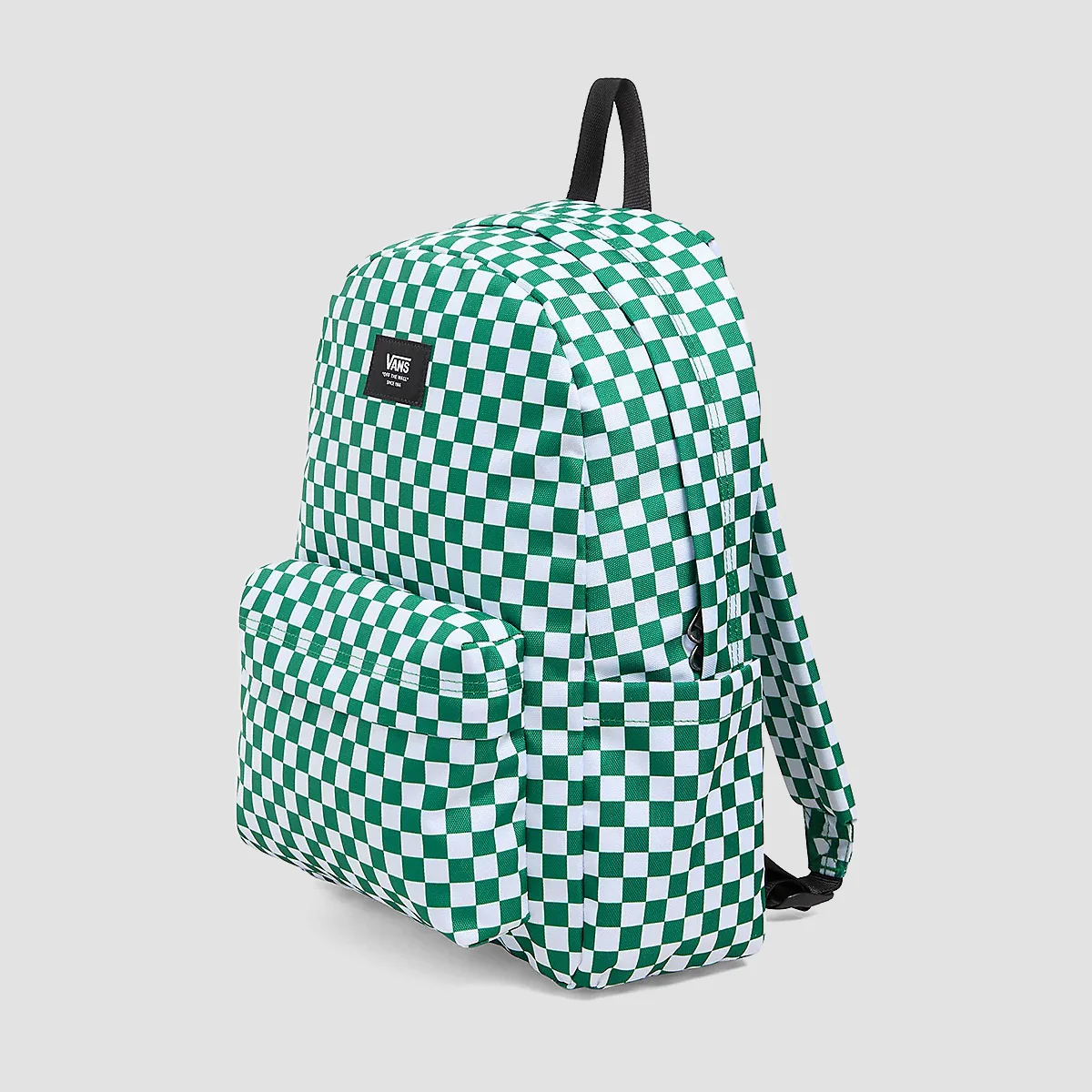 Vans Old Skool Grom 18L Backpack Check Verdant Green - Kids - Image 3