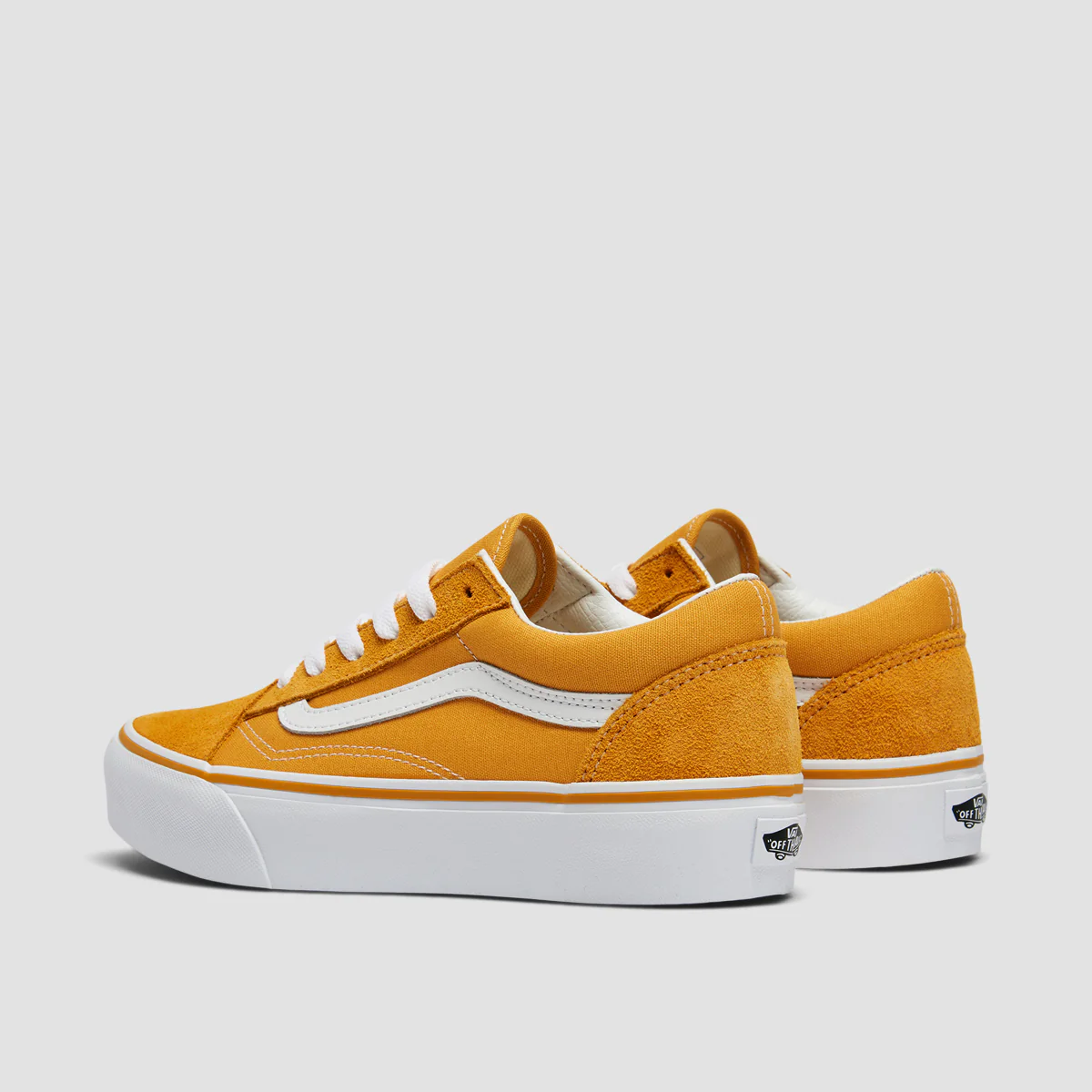 Vans Old Skool Platform Shoes - Golden Glow - Kids - Image 3