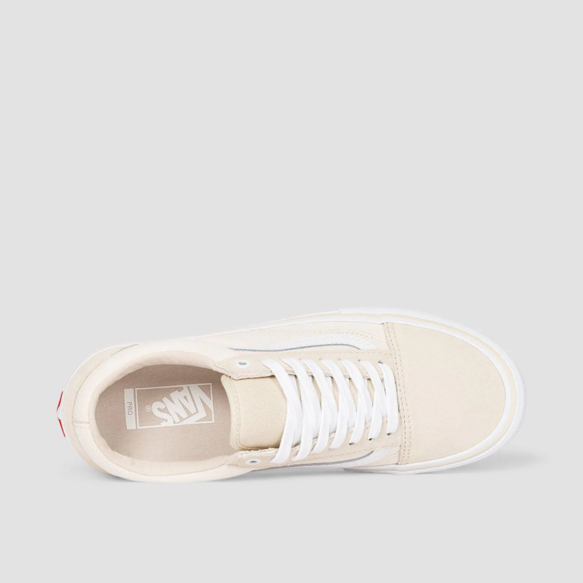 Vans Old Skool Pro Shoes - Marshmallow/White - Image 4