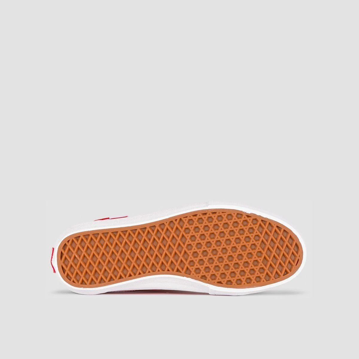 Vans Old Skool Pro Shoes - Suede Red/White - Image 5