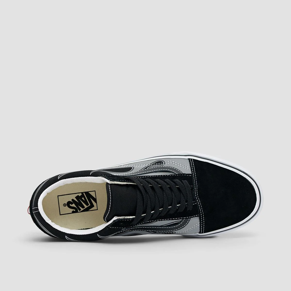 Vans Old Skool Shoes - Reflective Flame Black - Image 4