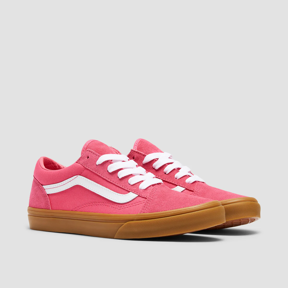 Vans Old Skool Shoes - Gum Pink - Kids - Image 2