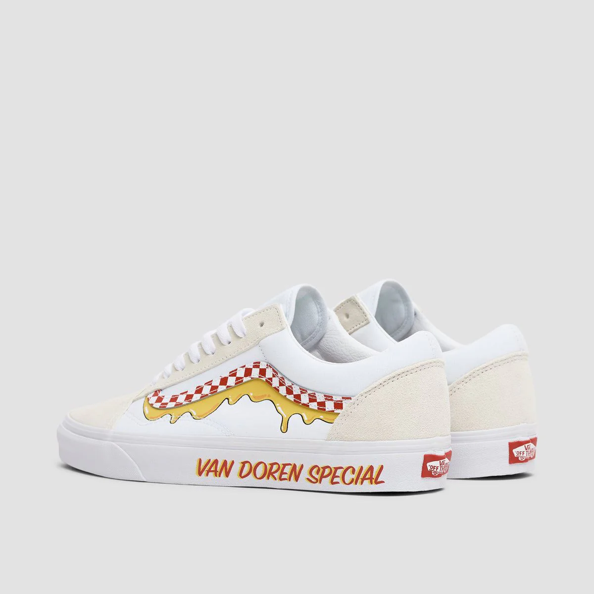 Vans Old Skool Shoes - Van Doren Special True White - Image 3