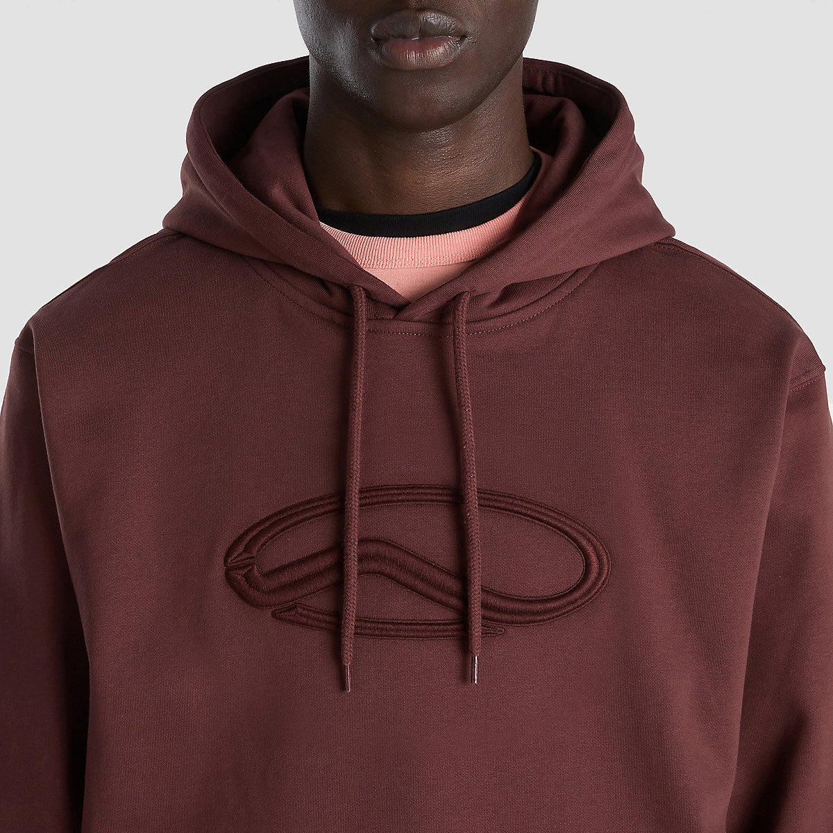 Vans Oval Loose Oval Loose Pullover Hoodie Bitter Chocolate - Image 2