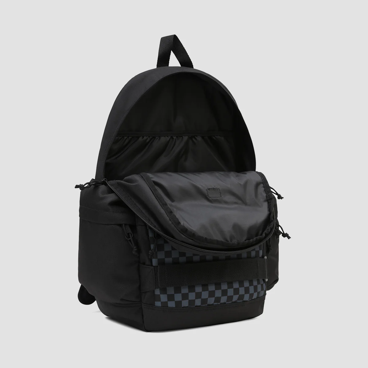 Vans Planned Pack 5-B 27L Backpack Black Checker - Image 2