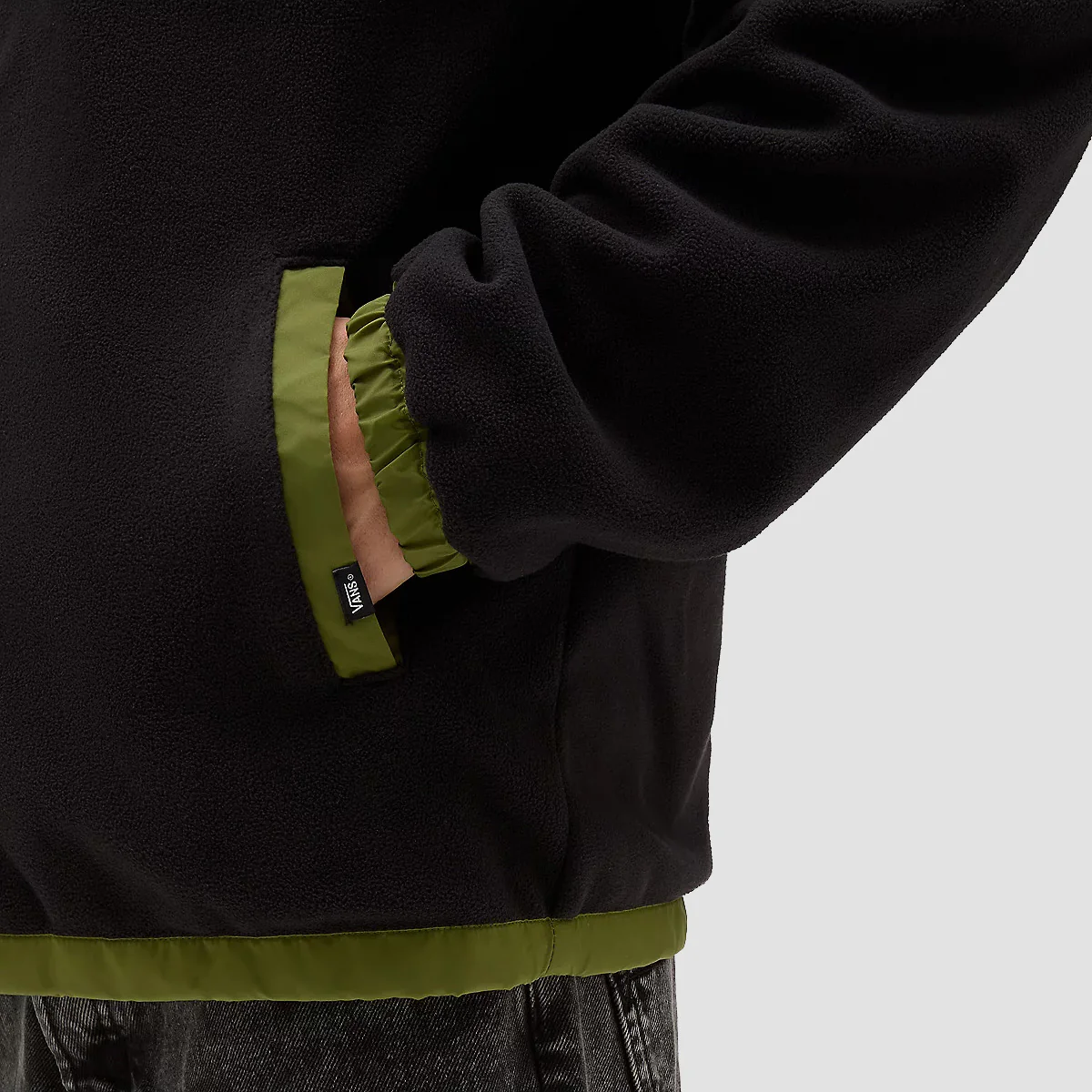 Vans Reversible Torrey Jacket Olive Branch/Black - Image 4