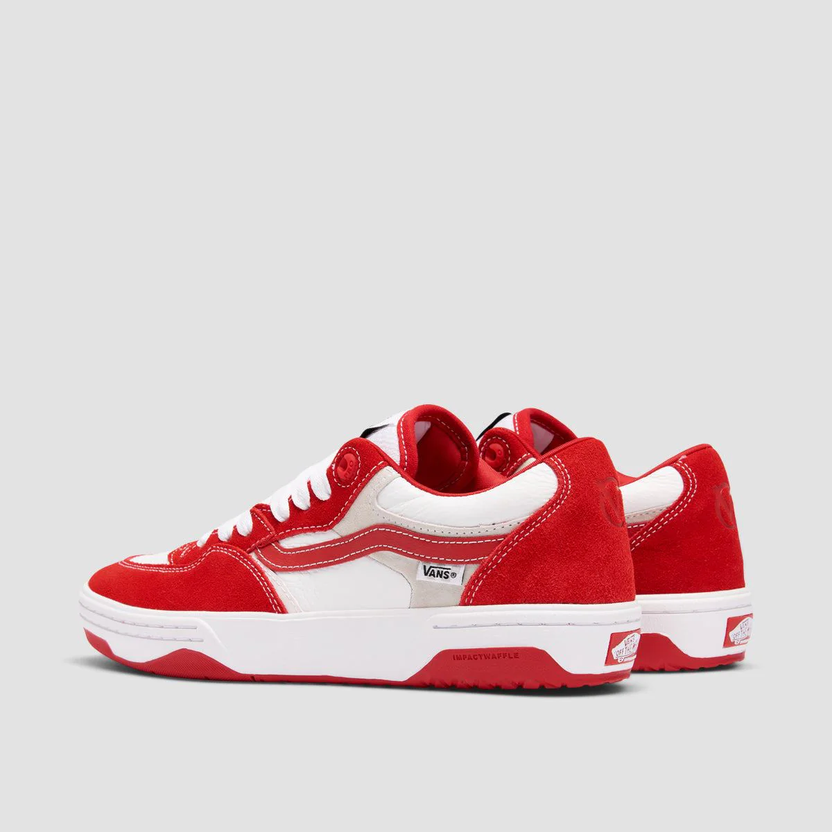 Vans Rowan 2 Shoes - Red/White - Image 3