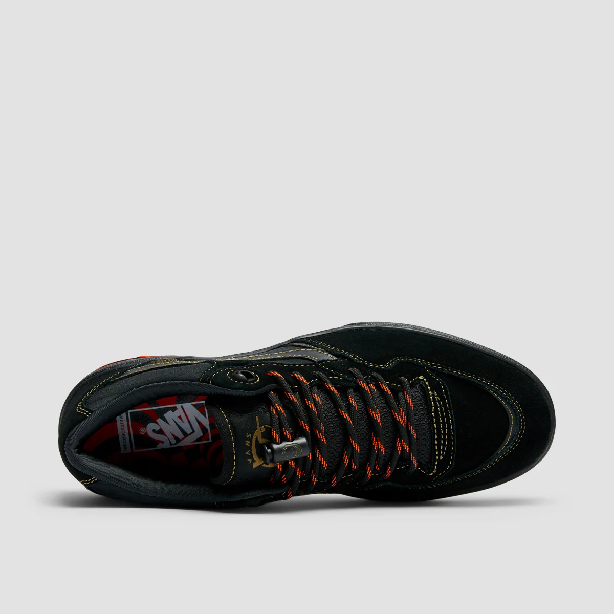 Vans Rowan 2 Shoes - Spitfire Wheels Black/Flame - Image 4