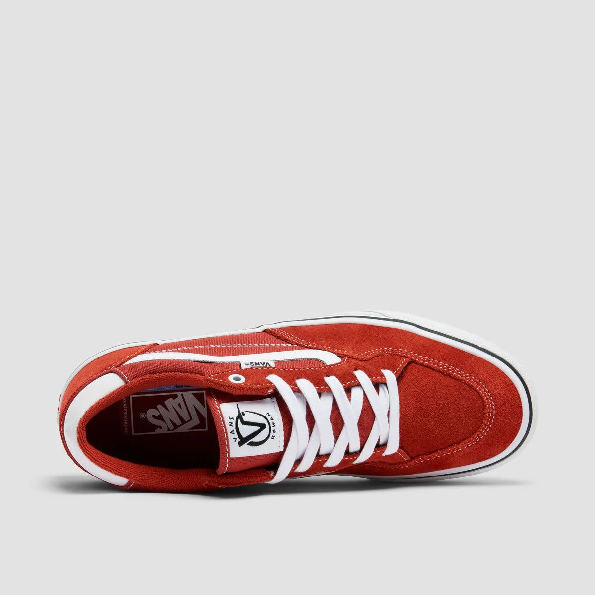 Vans Rowan Shoes - Red/White - Image 4
