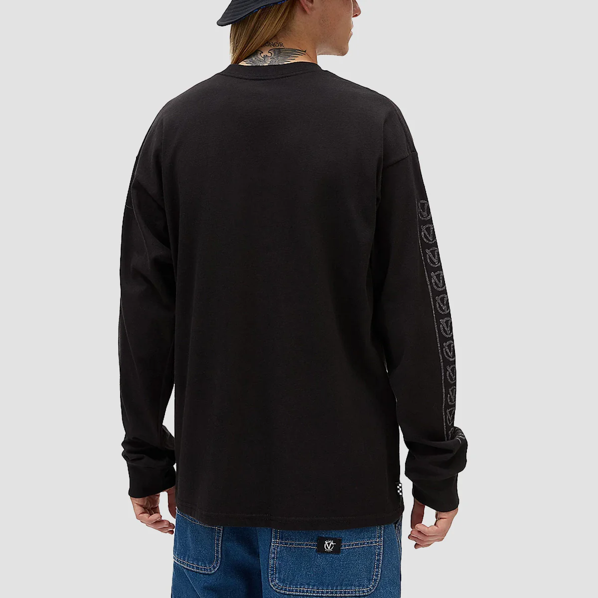 Vans Rowan Zorilla Longsleeve T-Shirt Black - Image 2
