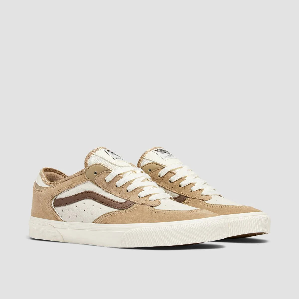 Vans Rowley Classic Shoes - Brown/Light Gum - Image 2