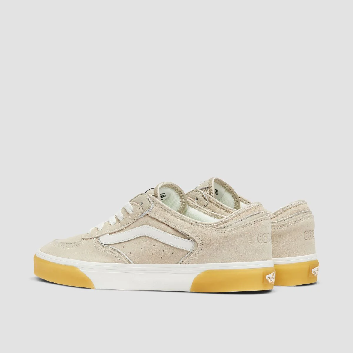 Vans Rowley Classic Shoes - Muted Clay/Gum - Image 3