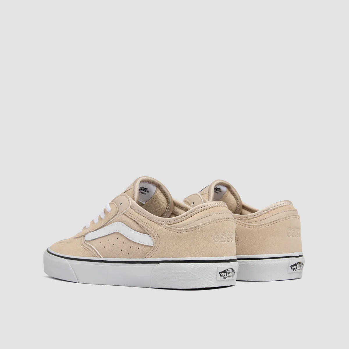 Vans Rowley Classic Shoes - Peyote/True White - Image 3