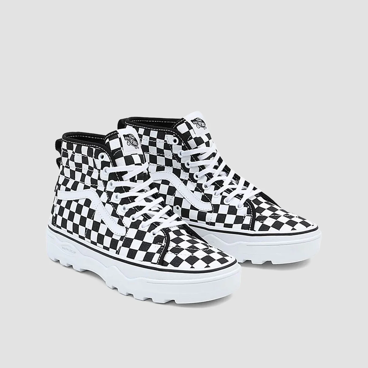 Vans Sentry SK8-Hi WC High Top Shoes - Checkerboard - Image 2