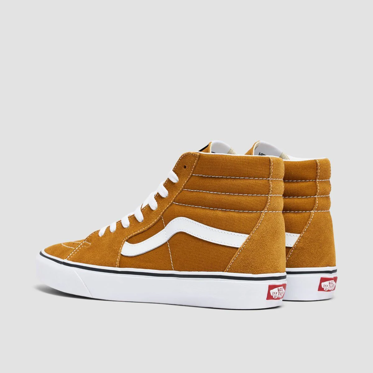 Vans SK8-Hi High Top Shoes - Golden Brown - Image 3