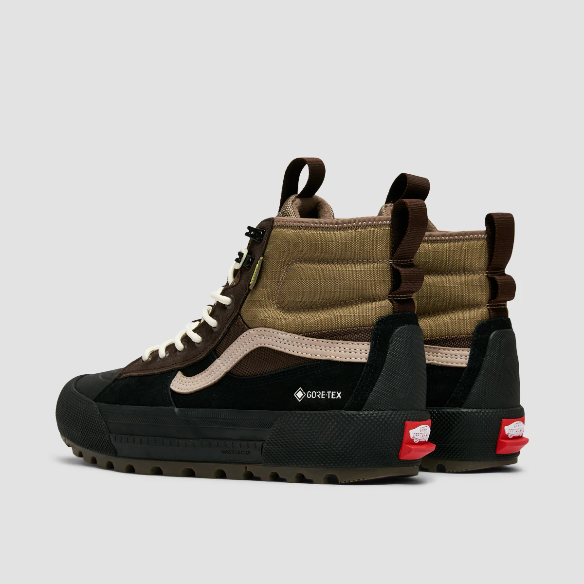 Vans Sk8-Hi Gore-Tex MTE-3 High Top Shoes - Tonal Brown/Black - Image 3