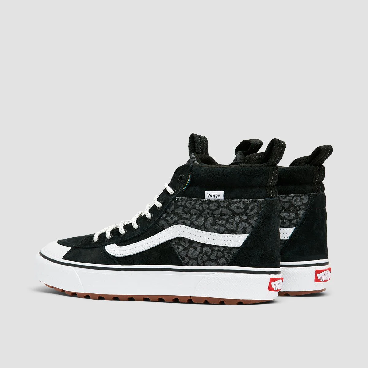 Vans Sk8-Hi MTE-2 Boots - Leopard Black/White - Image 3